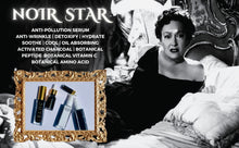 Load image into Gallery viewer, NOIR STAR Anti Wrinkle Anti Pollution Charcoal Peptide Cooling Soothing Detoxifying Serum 1OZ.