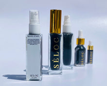 Load image into Gallery viewer, NOIR STAR Anti Wrinkle Anti Pollution Charcoal Peptide Cooling Soothing Detoxifying Serum 1OZ.