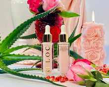 Load image into Gallery viewer, PINK PALACE Under Eye and Neck Restorative Treatment Serum 1 OZ.