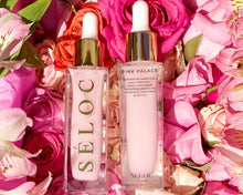 Load image into Gallery viewer, PINK PALACE Under Eye and Neck Restorative Treatment Serum 1 OZ.